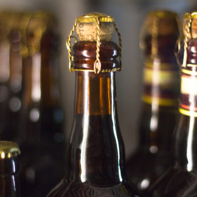 Redlight Imagery of Bottles